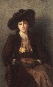 Theodore Clement Steele Portrait of Daisy oil painting